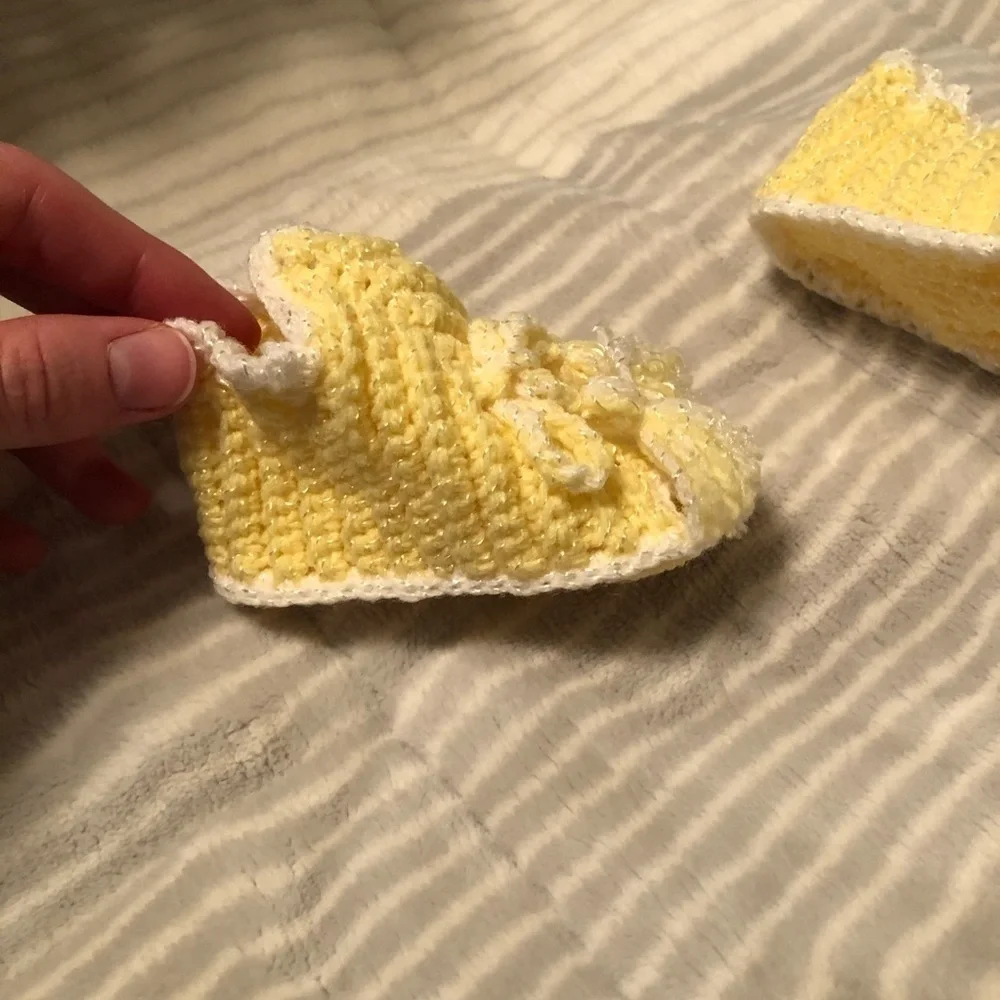 CROCHETED Baby Booties